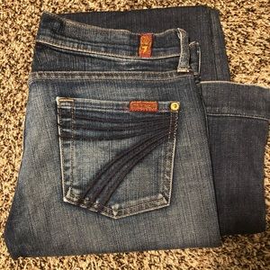 7FAM Dojo Jeans Size 26